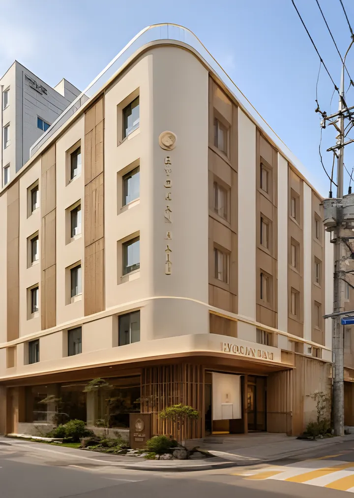 Ryokan Haru 외관 디자인 이미지